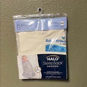 Halo SleepSack Swaddle in Soft Cream